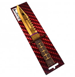 Сувенирный нож Сувенир Декор M-9 Bayonet Gold из дерева SO2M9-G