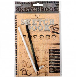 Комплект креативного творчества Danko Toys SKETCH BOOK для детей SB-01-02
