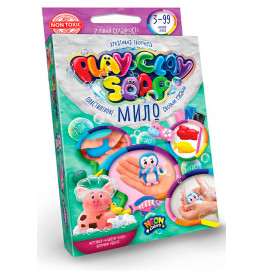 Набор для творчества Danko Toys Пластилиновое Мыло "PLAY CLAY SOAP" малый PCS-02-01U,02U,03U,04U