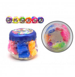 Вязкая масса Слайм Danko Toys Rainbow Fluffy Slime 370 г RFS-01-01U