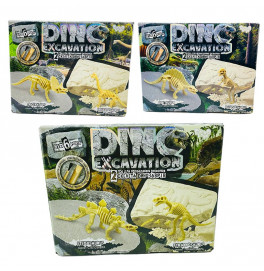 Набор для проведения раскопок Danko Toys DINO EXCAVATION Динозавры DEX-01-04,05,06