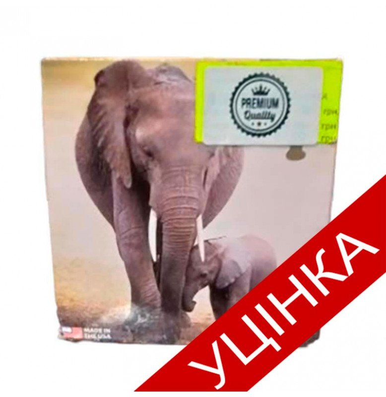 Слон с детенышем 8104-0207_УЦІНКА