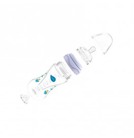 Бутылочка для кормления Nuvita Mimic 330 мл 4м+ Антиколиковая, розовая NV6050Pin NV6050Pink