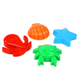 Формочки для песка Орион "Морское достаток" пластиковые 702