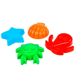 Формочки для песка Орион "Морское достаток" пластиковые 702