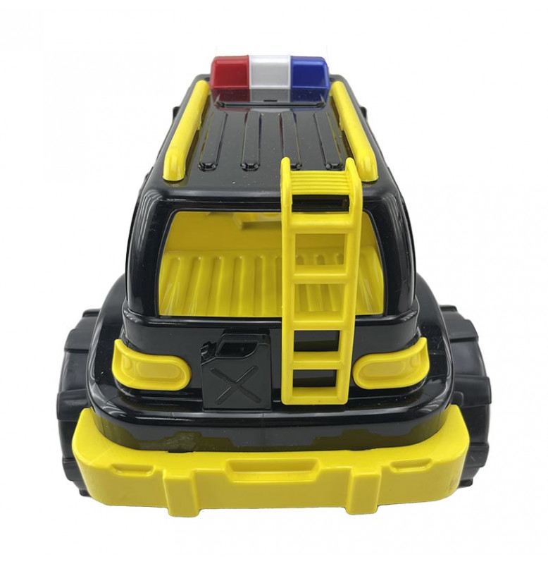 Машинка Бамсик Позашляховик чорний 329-1_Black-Yellow