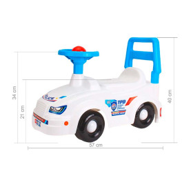 Каталка-толокар Технок Беби белая 7952