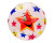 М'яч гумовий 9" 55 грам,2 кольори RB2109_Stars