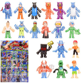 Фигурки героев 18 видов, 20шт на планшетке LDY42163