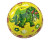 М'яч футбольний дитячий SIZE:2 Динозаври 2000996114512_Red-Yellow
