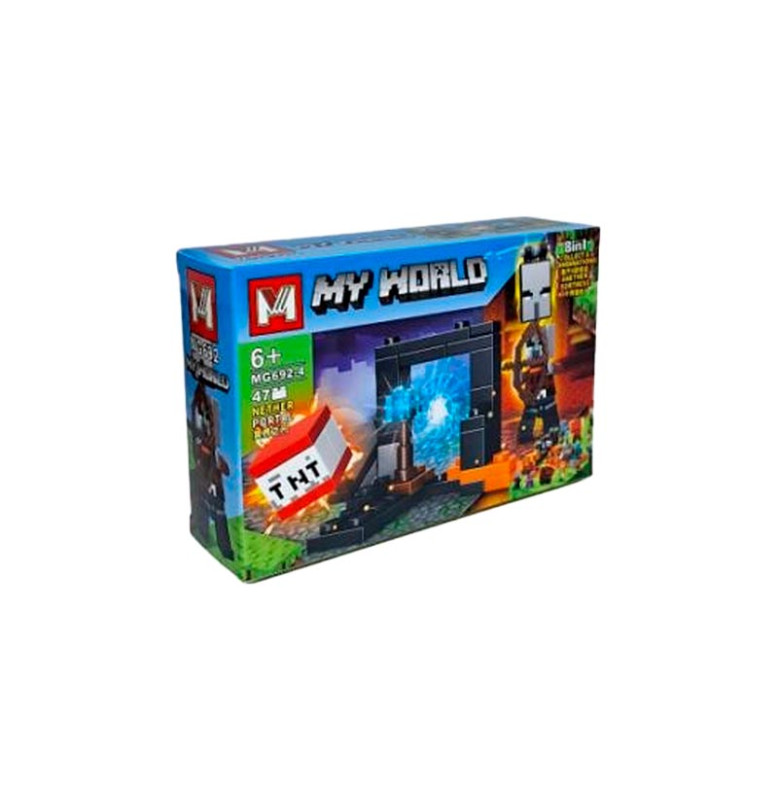 Конструктор My World незер блоковий пластиковий MG692_series4