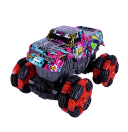 Машинка джип на радиоуправлении на аккумуляторе со светом USB-зарядка 000-034_Pink-Red