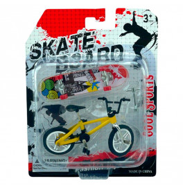Набор Fingerboard Skate+BMX 2356-33_Yellow