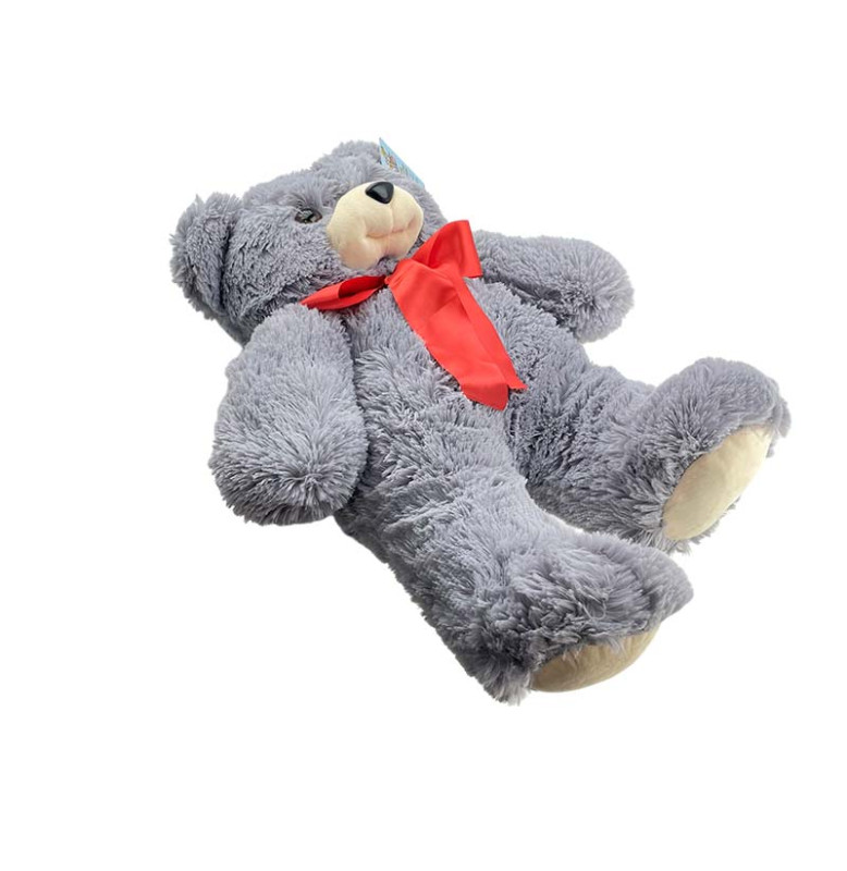 М'яка іграшка Ведмідь Боник 35 см 0217_Gray