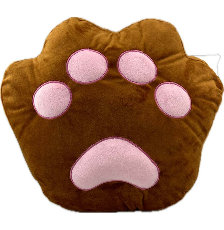 М'яка іграшка Подушка Тапа-лапка 35 см 0368_Brown