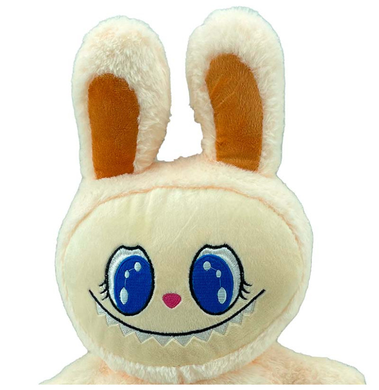 М'яка іграшка НикоМ Лабубу 45 см 0395_White