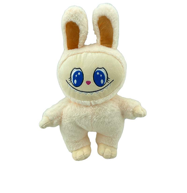 М'яка іграшка НикоМ Лабубу 45 см 0395_White