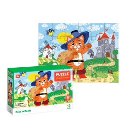 Пазл Dodo Кот в сапогах 30 элементов 300693