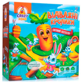 Настольная игра Vladi Toys "Отважные кролики" развлекательная