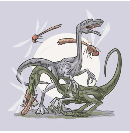 Картина по номерам "Хищники" 30*30 см 15028-AC