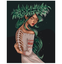 Картина по номерам "Мавка" 40*50 см @ 10077-AC