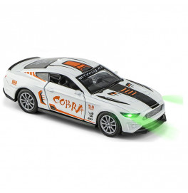Машинка COBRA 1:32 металлическая инерционная со светом и звуком. K175B13_White