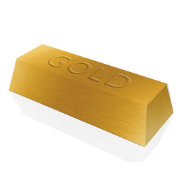 Набор для проведения раскопок Danko Toys "Gold" в виде слитка