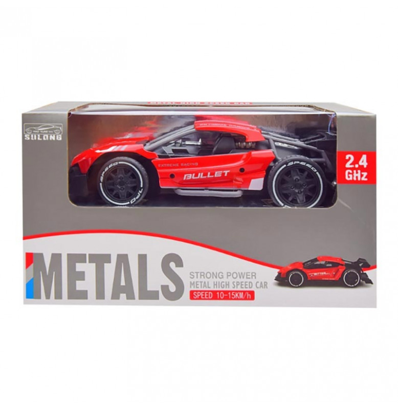 Игрушка машинка на р/у арт. SL-213A, 1:24, аккум, 2 цвет., в коробке 23*13 SL-213A_Red