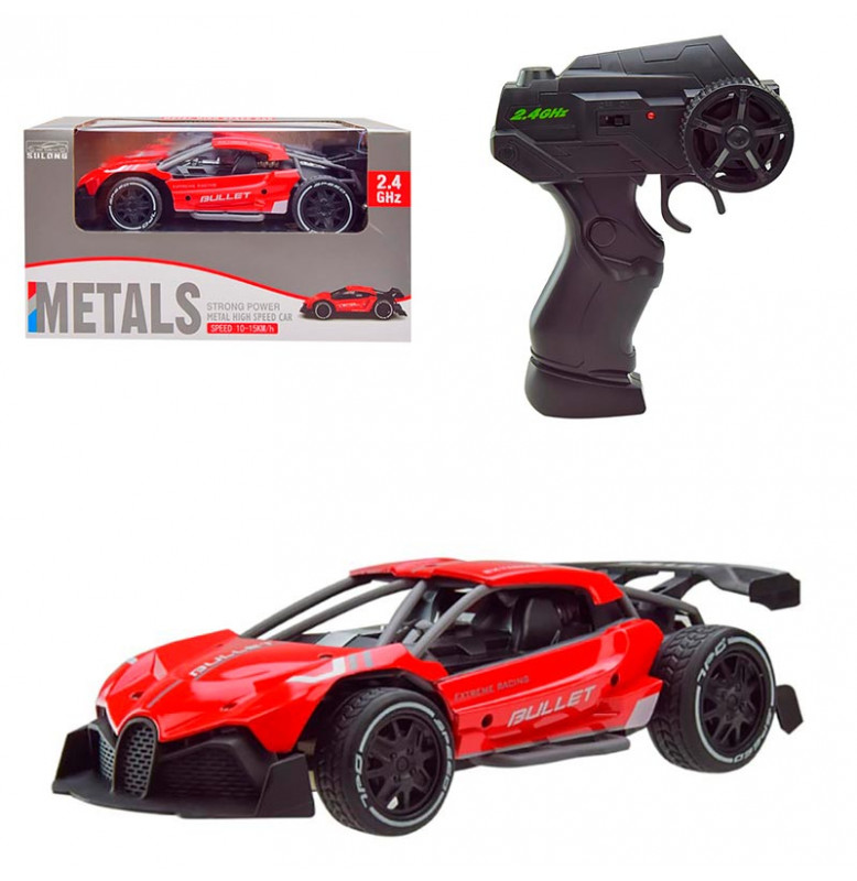Игрушка машинка на р/у арт. SL-213A, 1:24, аккум, 2 цвет., в коробке 23*13 SL-213A_Red