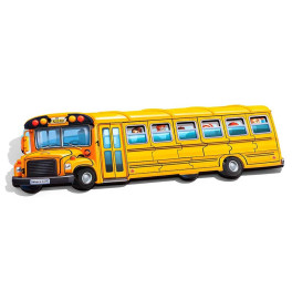 Сортер двухшаровый UBEE "Школьный автобус" из дерева. ПСД270