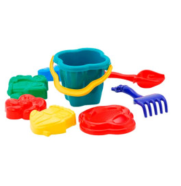 Песочный набор "Колокольчик" + ведро и пасочки 0985