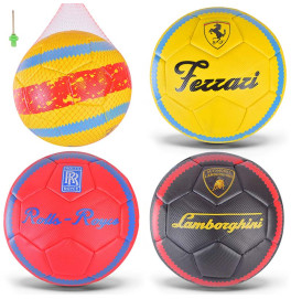 Мяч футбольный FB2229 (30 шт), №5, TPU, 330 грамм, MIX 3 цвета, сетка + игла Мяч футбольный FB2229 (30 шт), №5, TPU, 330 грамм, MIX 3 цвета, сетка + игла