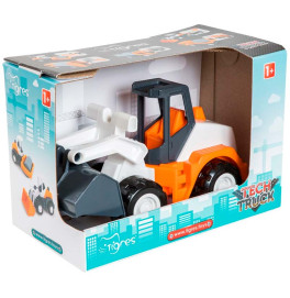 Авто "Tech Truck" в коробці 2 моделі(Екскаватор) 39478E