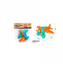 Конструктор с отверткой самолет YC426-F/C/J_Ocean-Orange