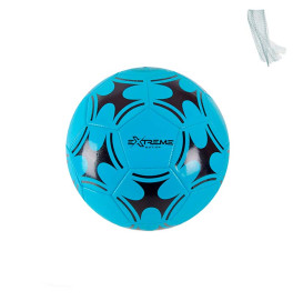 М'яч футбольний №4 PVC 200 грам сітка+голка FB2431_Blue