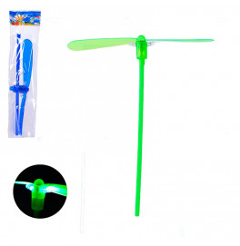 Запускалка со светом пластиковая 18 см LS3672_Green