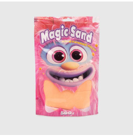 Magic sand в пакете 39403-7 оранжевый, 0,500 кг