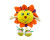 М'яка іграшка Соняшник 40 см 0109_Orange-Violet