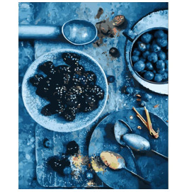 Картина по номерам Stateg Ежевиный натюрморт 40х50 см GS585