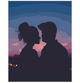 Картина по номерам Stateg Тени любви 40х50 см DY321 Картина по номерам Stateg Тени любви 40х50 см DY321