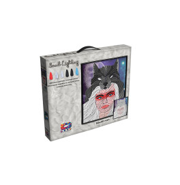 Картина з легкого пластиліну ТМ Moon Light Clay Вовчиця (5)