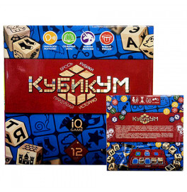 Настольная игра Danko Toys "КубикУм" развлекательная G-KU-01