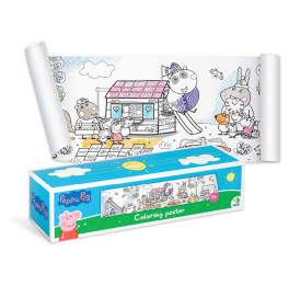 Раскраска-постер DoDo "Свинья Пеппа" 70х16 см 200184