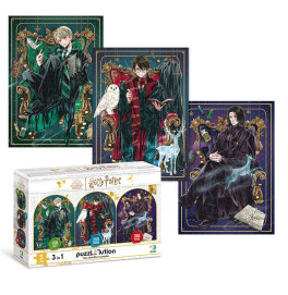 Пазл Dodo Harry Potter Династия волшебников 3 в 1