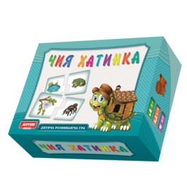 Настольная игра "Чей домик" Ост.0468