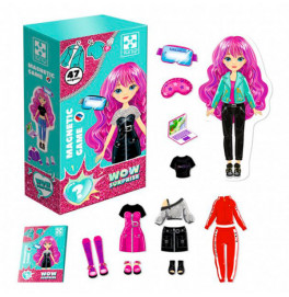 Магнітна одягалка Vladi Toys WOW Surprise "Gamer" з картону VT3210-14