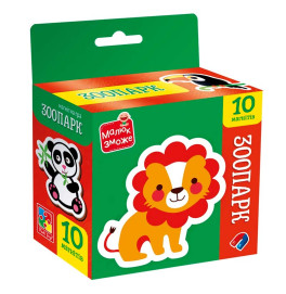 Развивающий набор Vladi Toys Зоопарк с магнитами VT3106-39