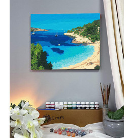 Картина по номерам "На отдыхе" 30*40 см