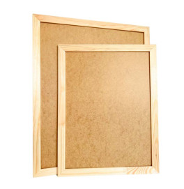 ДВП шлифованное с багетной рамкой ArtCraft 20*30