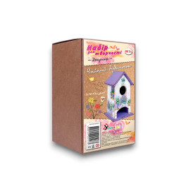 Набір для детячої творчості Умняшка "Декупаж "Чайний будиночок лаванда" Д-003/1